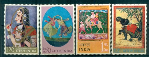 India-1973-Indian-Miniatures-MUH-lot82425