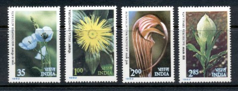 India-1982-Himalayan-Flowers-MUH