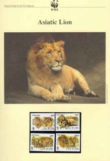 India-1999 WWF Asiatic Lion