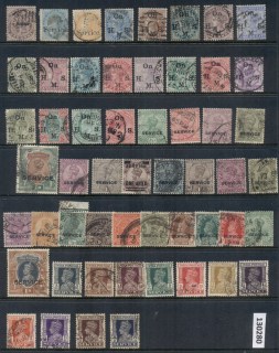 India-1866-on-to-1040s-Assorted-Service-FU