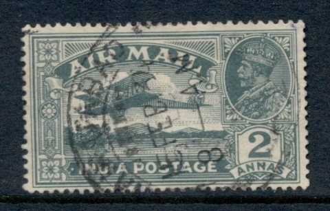 India-1929-30-Airmail-2a-FU