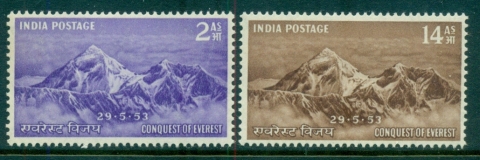 India-1953-Conquest-of-Mt-Everest-MLH