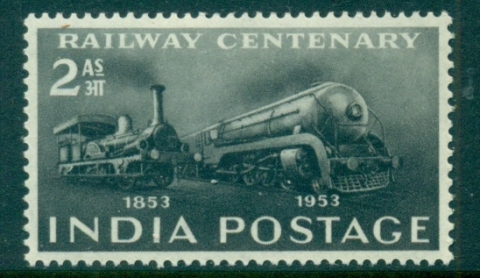 India-1953-Railroad-Centenary-MLH