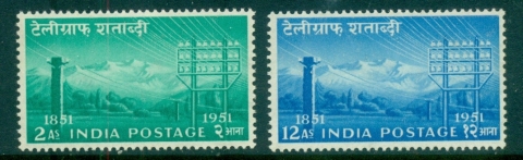 India-1953-Telegraph-centenary-MLH-2