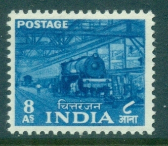 India-1955-Pictorial-8a-Chittarangan-Locomotive-Works-MLH