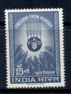 India-1963-FFH-Freedom-From-Hunger-MLH