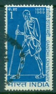 India-1969-Gandhi-centenary-1r-FU