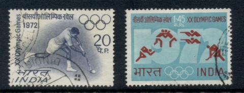 India-1972-Summer-Olympics-Munich-FU