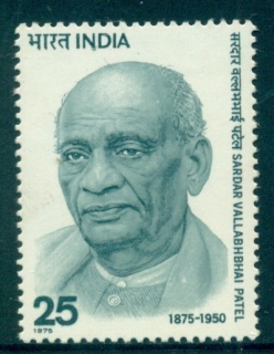 India-1975-Men-of-India-Patel-25p-MUH