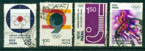 India-1976-Olympics-FU-Lot26553