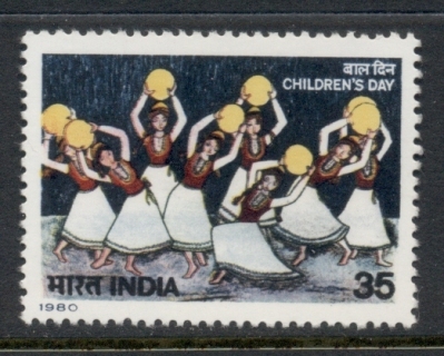 India-1980-Childrens-day-MUH