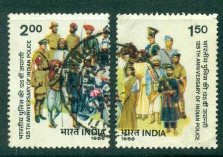 India-1986-Police-FU-Lot26542