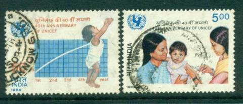 India-1986-UN-Child-Survival-FU-Lot26543