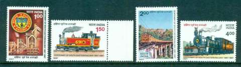 India-1987-Trains-MUH-lot51964