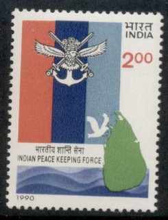 India-1990-Peace-Keeping-Force-MUH