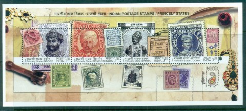 India-2010-Princeley-States-Stamps-MS-MUH-lot82675