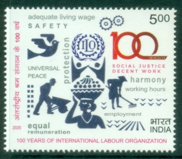India-2020-The-100th-Anniversary-2019-of-the-International-Labour-Organization-MUH