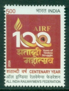 India-2024-The-100th-Anniversary-of-All-India-Railwaymens-Federation-MUH