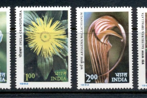 India-1982-Himalayan-Flowers-MUH