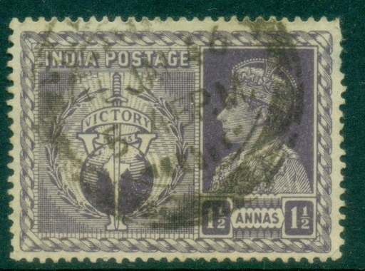 India-1946-Victory-Commemoration-1½a-FU_2