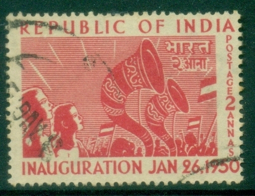 India-1950-Inauguration-of-Republic-2a-FU