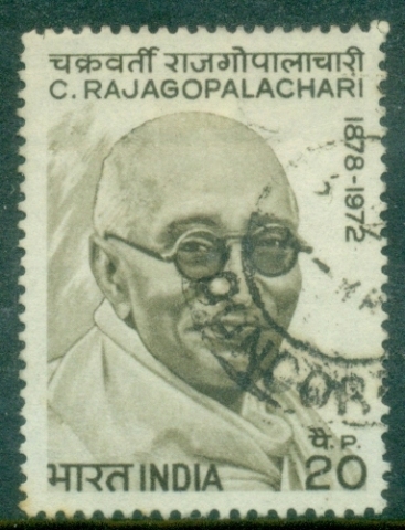 India-1973-Chakravarti-Rajagopalachari-Commemoration-FU