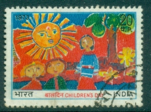 India-1973-Childrens-Day-FU