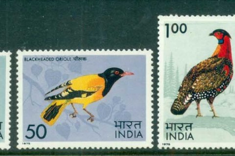 India-1975-Birds-MUH