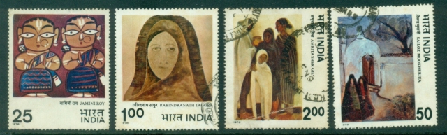 India-1978-Modern-Indian-Paintings-FU