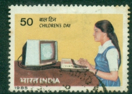 India-1985-Childrens-Day-FU