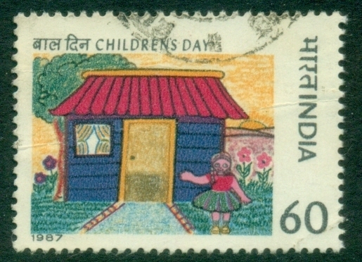 India-1987-Childrens-Day-FU