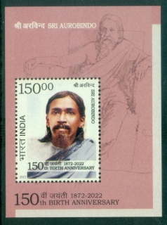 India-2022-The-150th-Anniversary-of-the-Birth-of-Sri-Aurobindo-Bose-1872-1950-MS-MUH