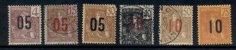 Indo-China-1912-Surcharge-MLH-FU