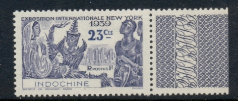 Indo-China-1939-New-York-Worlds-Fair-23c-MLH