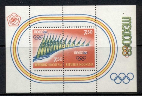 Indonesia-1968-Summer-Olympics-Mexico-City-MS-MUH