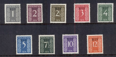 Indonesia-1950-Numerals-Opt-RIS-MLH