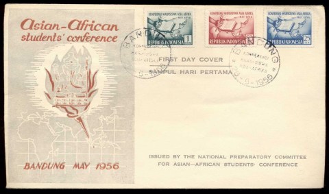 Indonesia-1956-Asian-African-Student-Conference-FDC