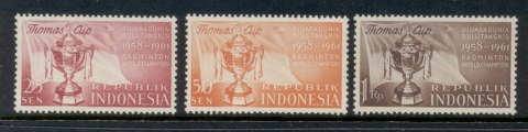 Indonesia-1958-Badmington-Cup-tone-spots-MUH