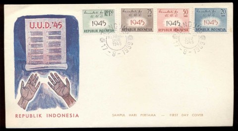 Indonesia-1959-Constitution-of-1945-FDC