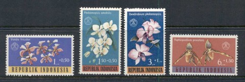 Indonesia-1962-Social-day-Flowers-MUH