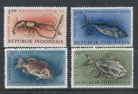 Indonesia-1963-Marine-Life-Fish-MUH