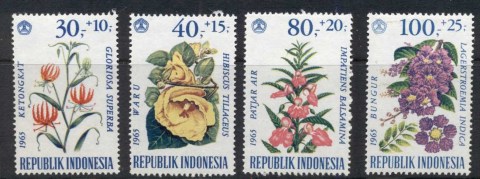 Indonesia-1965-Flowers-MUH