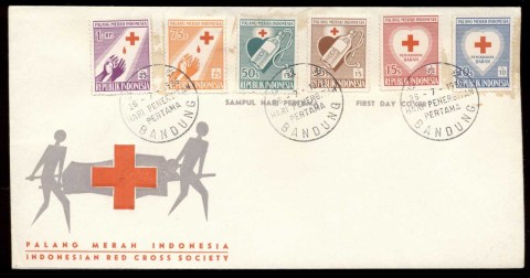 Indonesia-1965-Red-Cross-FDC