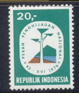 Indonesia-1976-National-Reforestation-Week-MUH