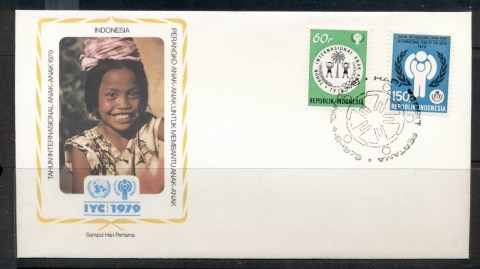 Indonesia-1979-IYC-International-year-of-the-Child-FDC