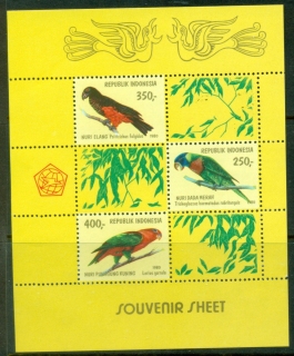 Indonesia-1980-Birds-MS-MUH