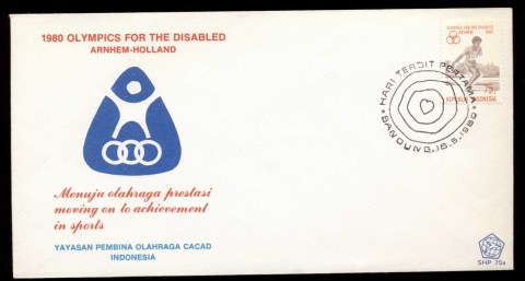 Indonesia-1980-Olympics-for-the-Disabled-FDC