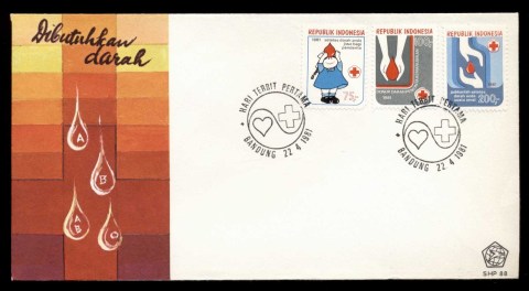 Indonesia-1981-Blood-Donor-Campaign-FDC