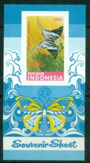 Indonesia-1988-Insects-Butterflies-MS-MUH