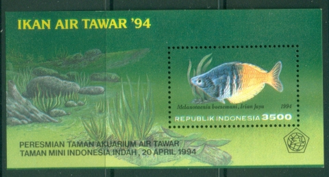 Indonesia-1994-Tropical-Fish-MS-MUH